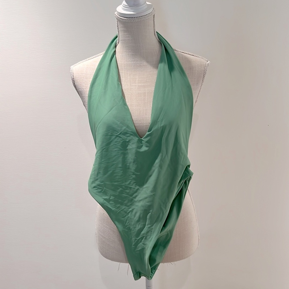Inamorata mint green one piece swimsuit